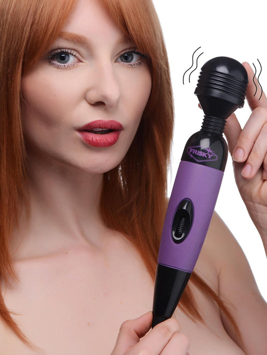 Playful Pleasure Multi-Speed Vibrating Wand - Purple-0