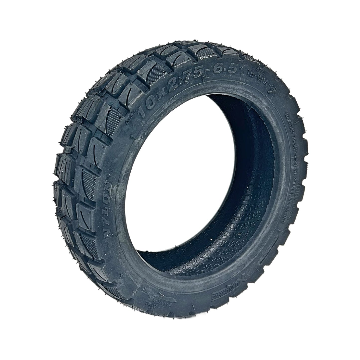 E-Scooter Reifen Tubeless 10x2,75 Zoll Vmax 10x2,75-6,5 inkl. Ventil-2