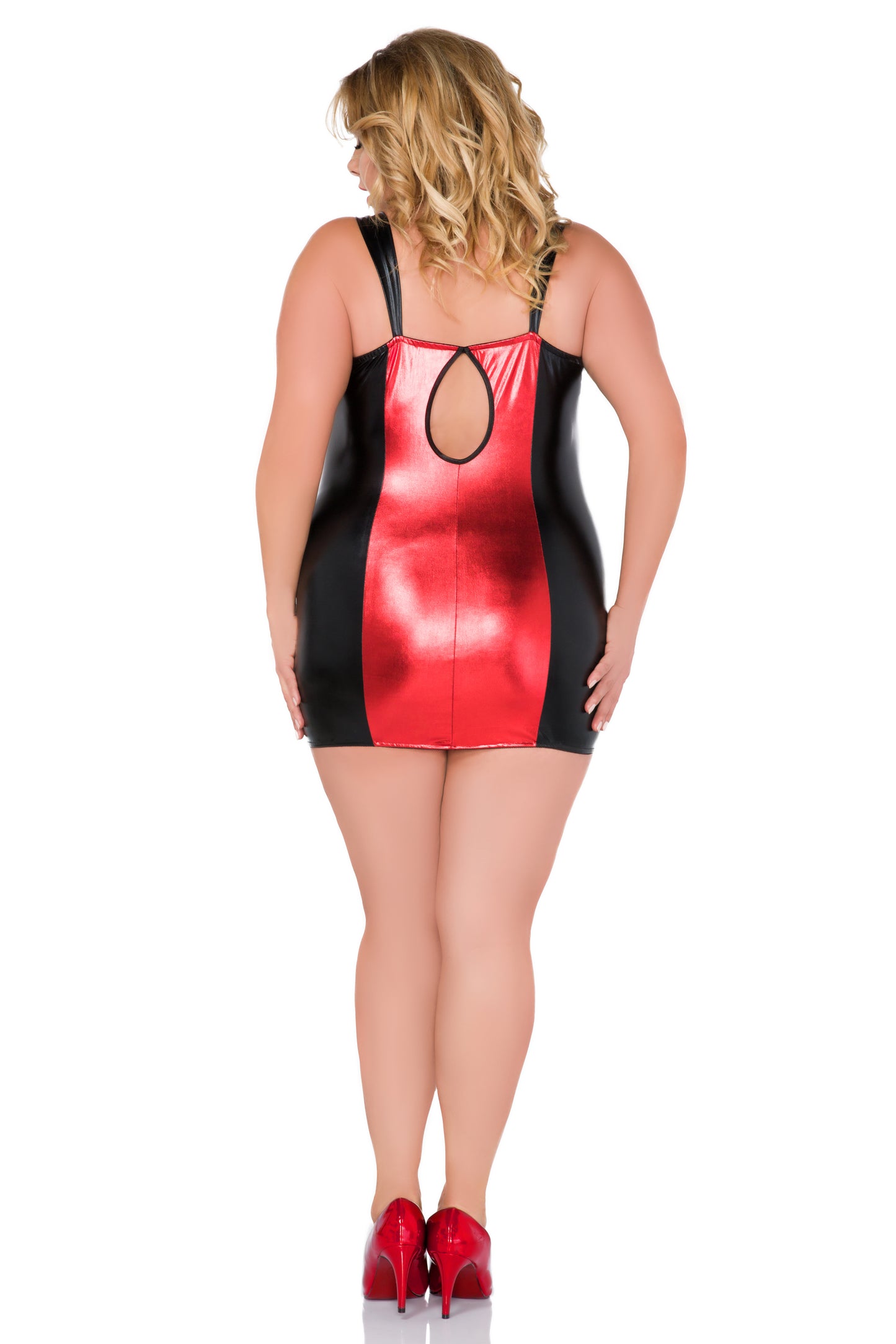 schwarz/rotes Chemise Z/5031 - 54/56-1