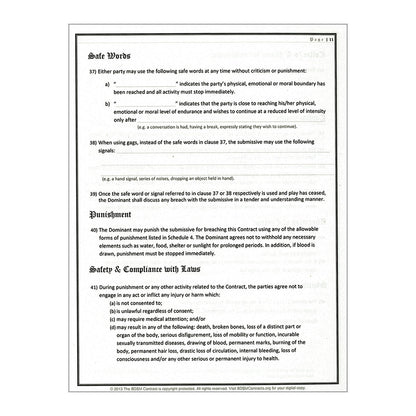 BDSM Contract-1