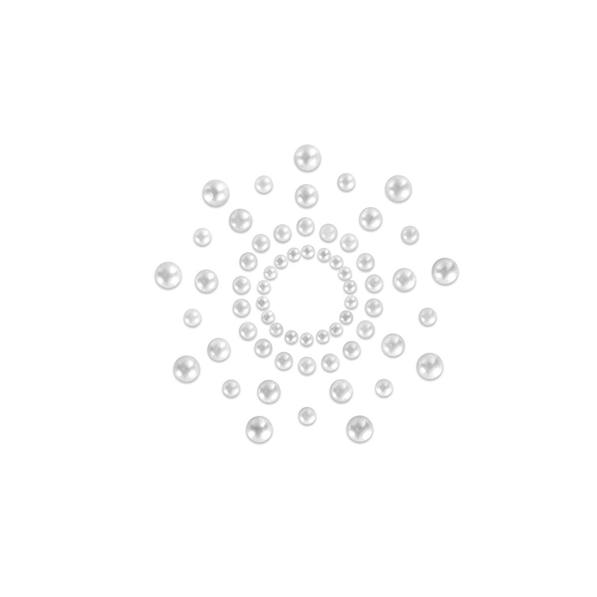 Bijoux Indiscrets Mimi Jewel Pasties - Pearl-1