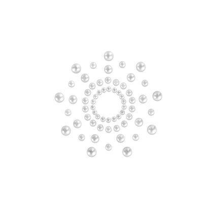 Bijoux Indiscrets Mimi Jewel Pasties - Pearl-1