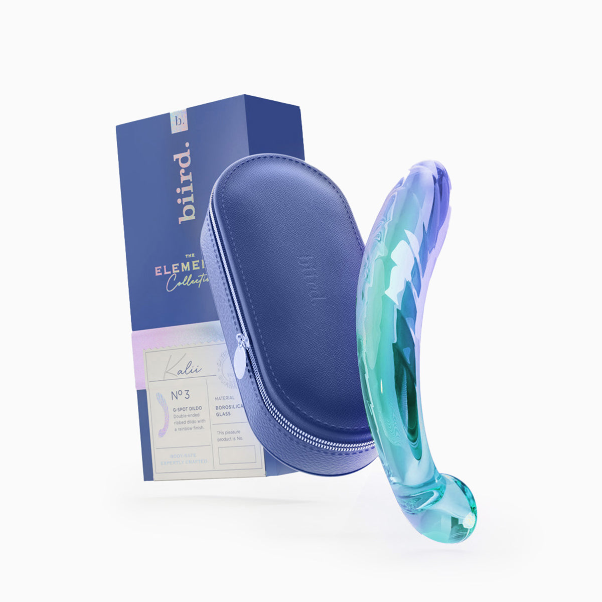 Biird Kalii Glass G-spot Dildo-2