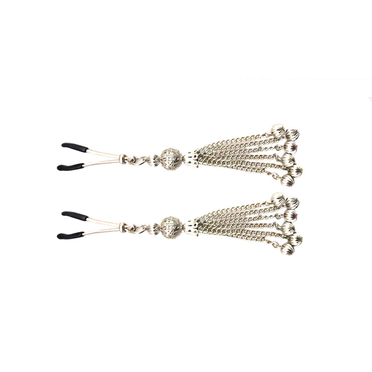Bijoux de Nip Chain Tassel Nipple Clamps-1