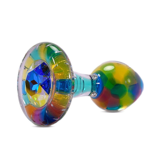 Crystal Delights Funfetti Plug with Gem Aurora Borealis-0