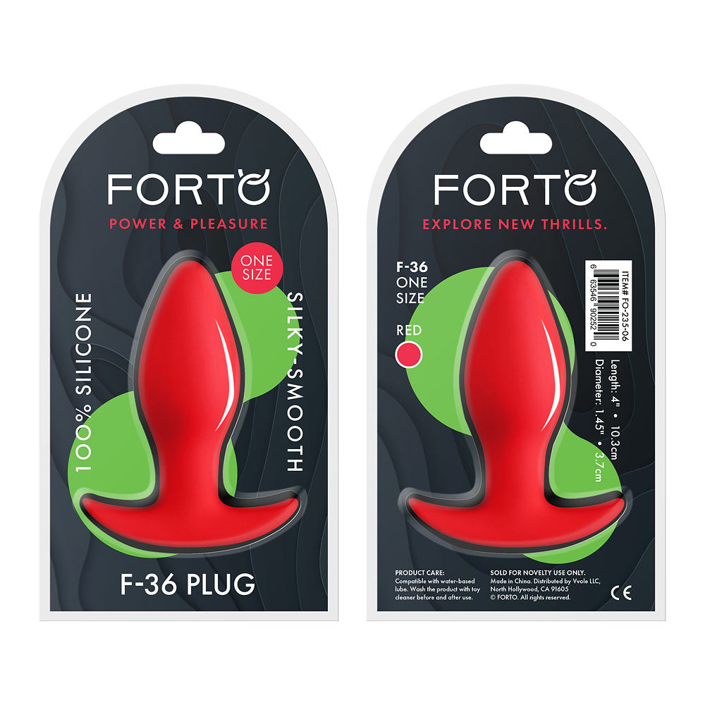 FORTO F-36 T-Plug - Red-1