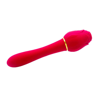 It's the Bomb Suckle Rose Vibrating & Sucking Massager-0