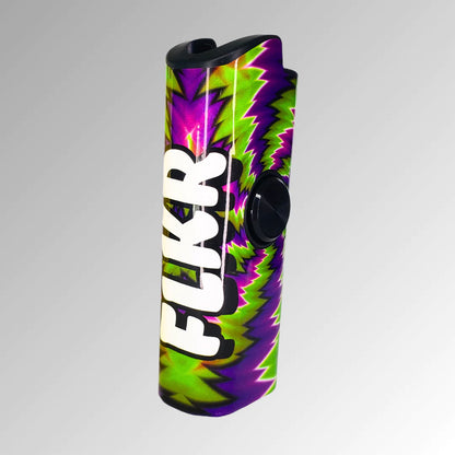 FLKR LYTR® Amazon Prime Must Have Fidget Spinner Lighter Case "Trippy" for Bic® Lighter Case - $11.99