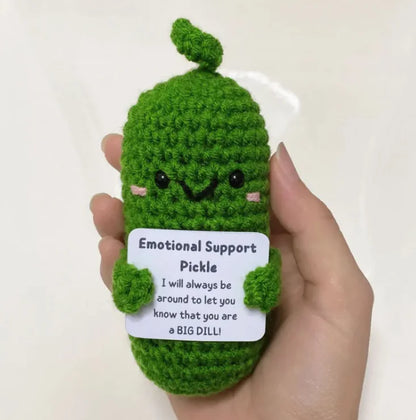 Potato Funny Expression Wool Pendant - Hand-Woven Ornament Keychain