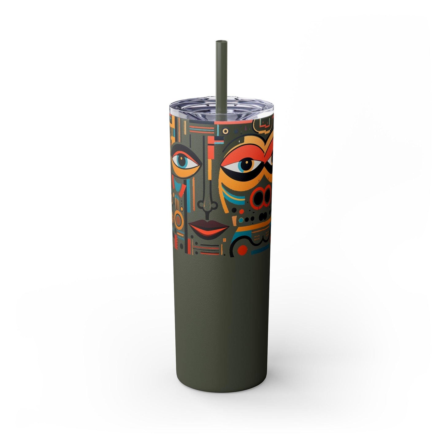 Abstract Expression Limited Edition 20 oz Geometric Art Tumbler:-13