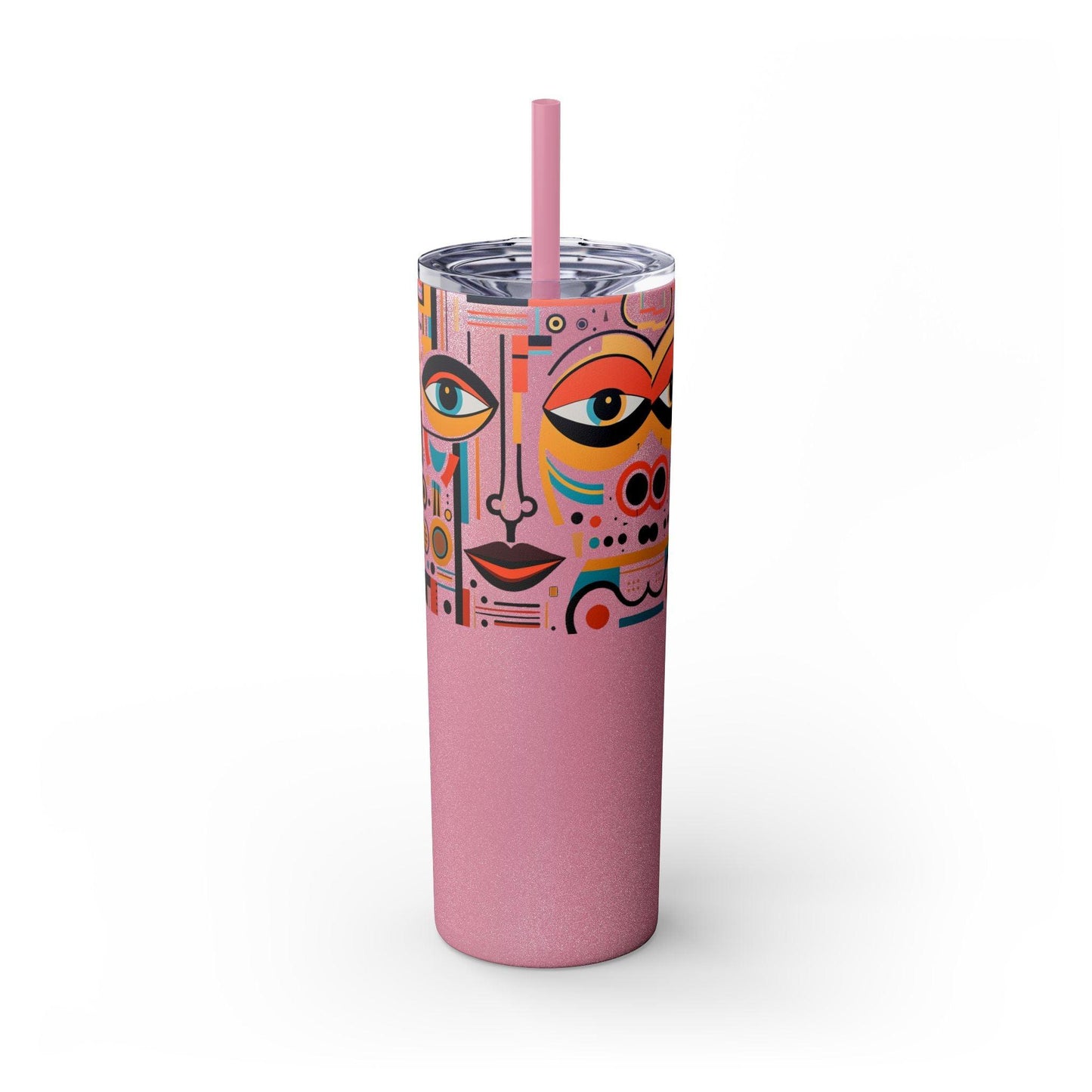 Abstract Expression Limited Edition 20 oz Geometric Art Tumbler:-7