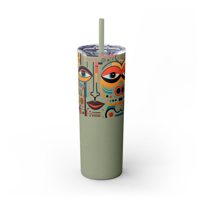 Abstract Expression Limited Edition 20 oz Geometric Art Tumbler:-10