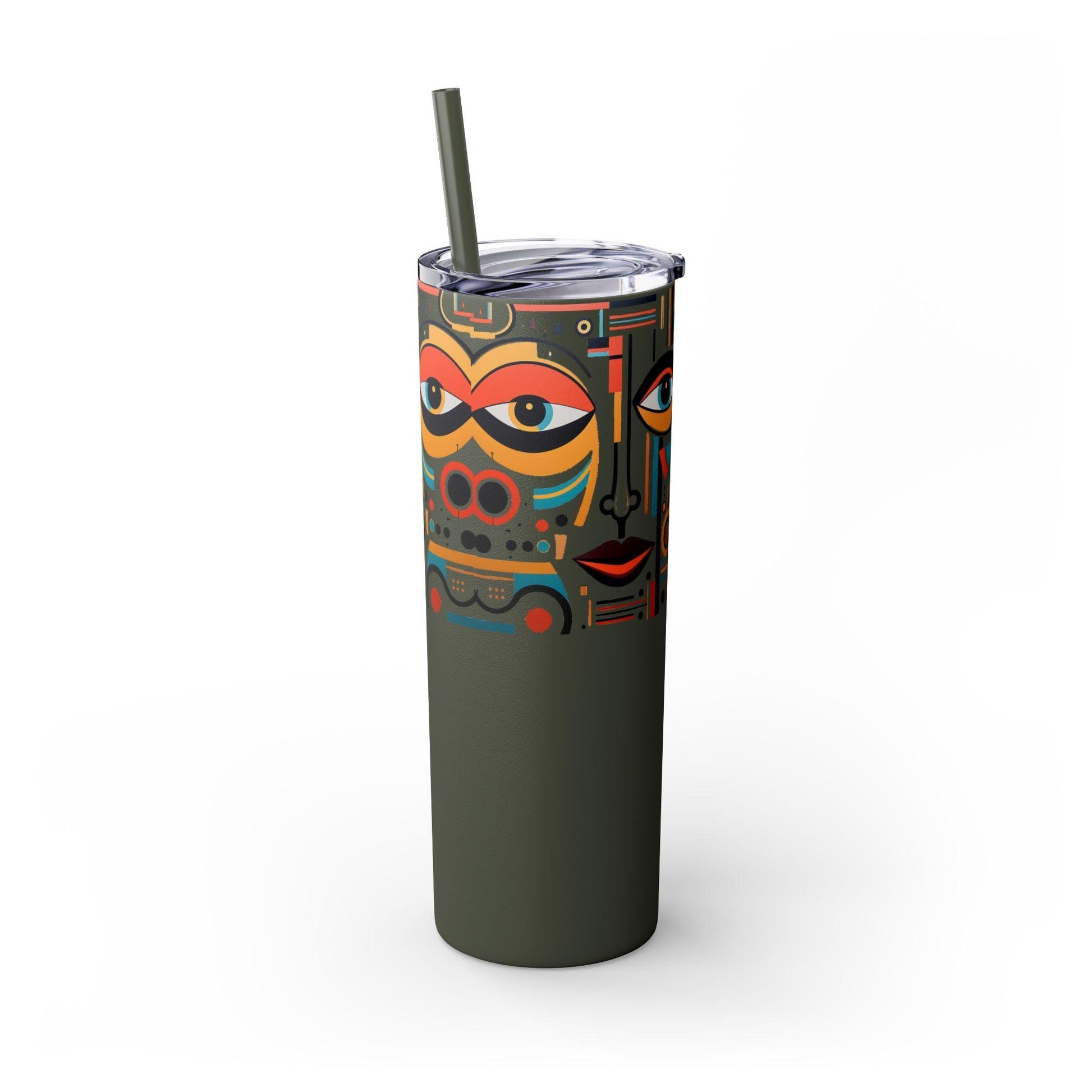 Abstract Expression Limited Edition 20 oz Geometric Art Tumbler:-0