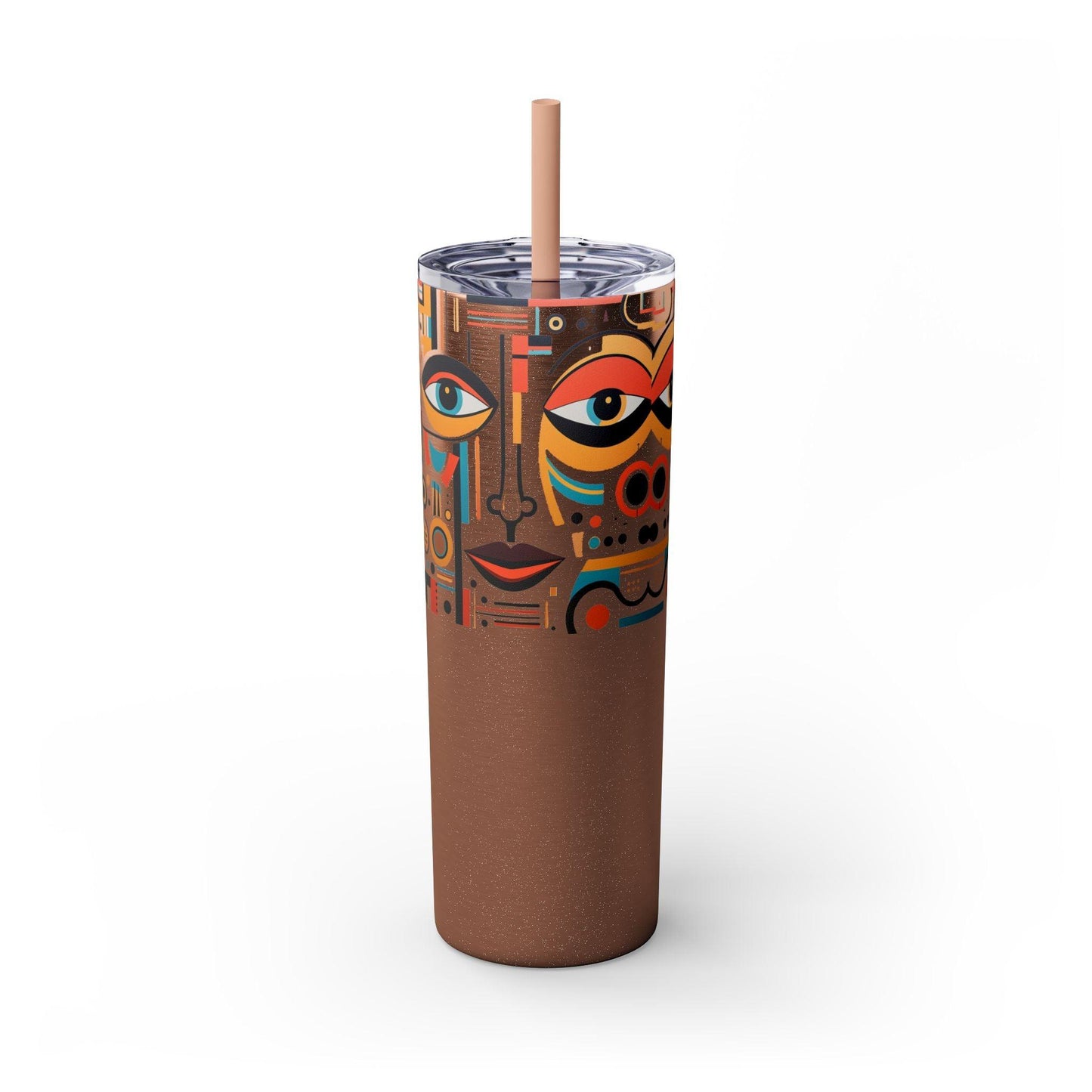 Abstract Expression Limited Edition 20 oz Geometric Art Tumbler:-9
