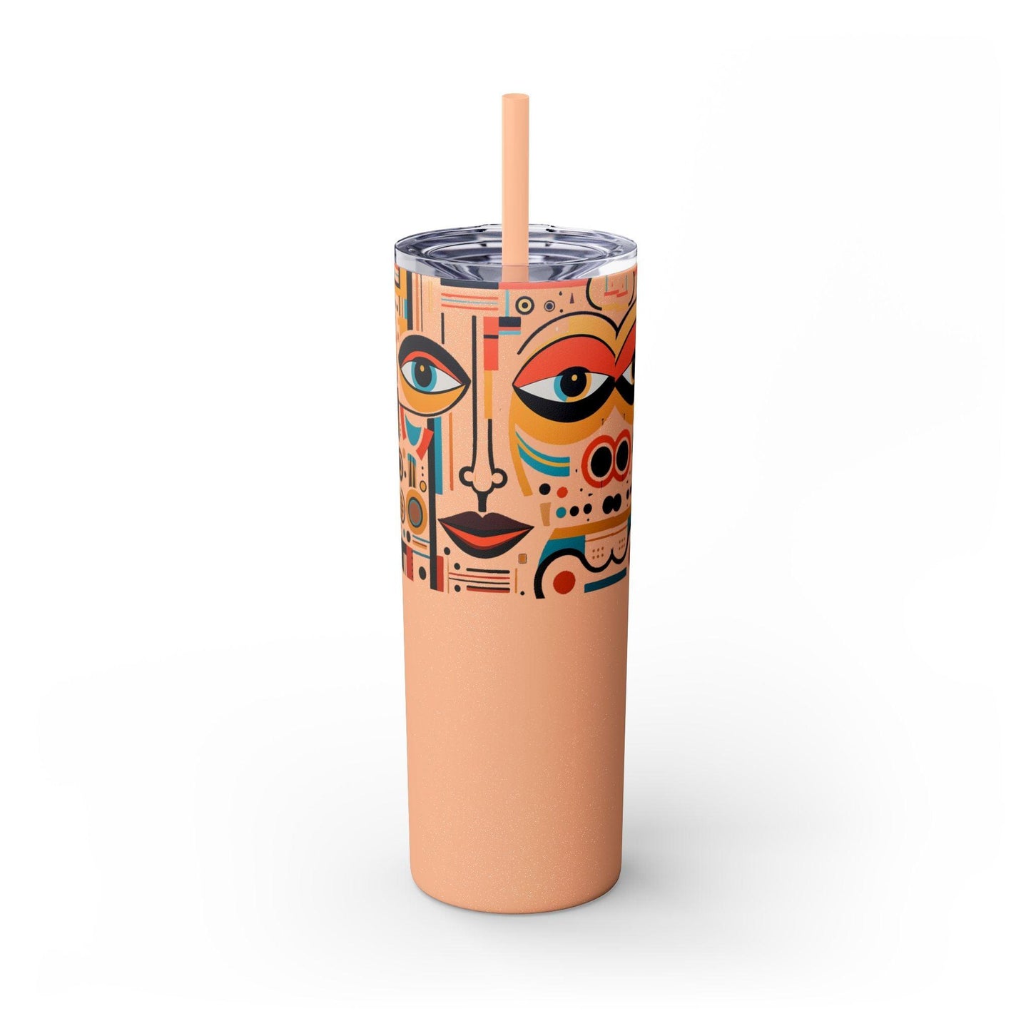 Abstract Expression Limited Edition 20 oz Geometric Art Tumbler:-4