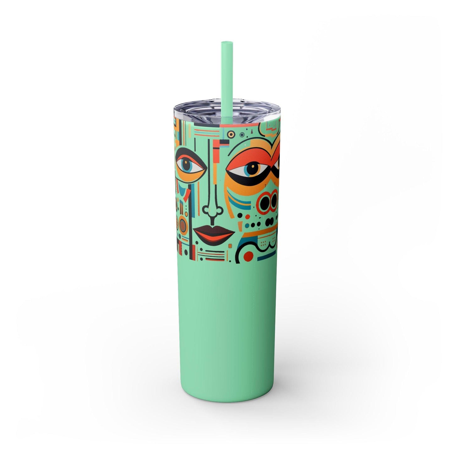 Abstract Expression Limited Edition 20 oz Geometric Art Tumbler:-12
