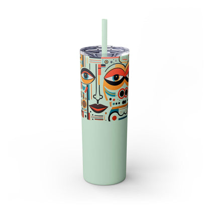 Abstract Expression Limited Edition 20 oz Geometric Art Tumbler:-14