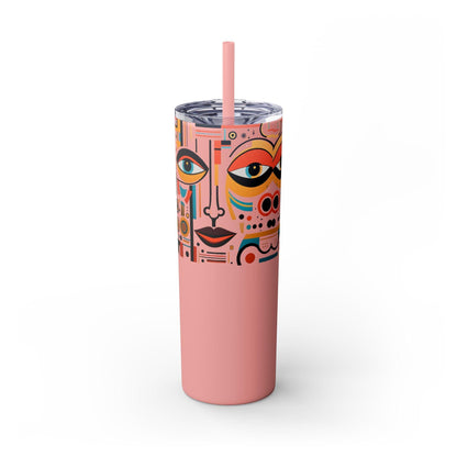 Abstract Expression Limited Edition 20 oz Geometric Art Tumbler:-3