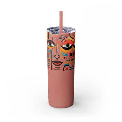 Abstract Expression Limited Edition 20 oz Geometric Art Tumbler:-5