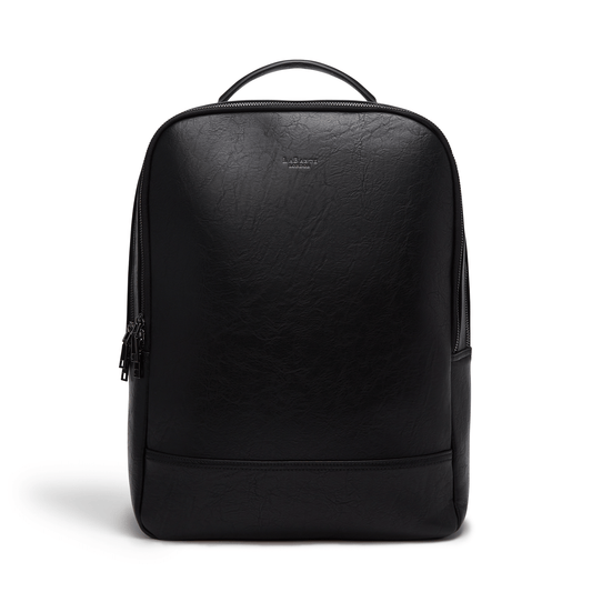 Black - Acacia Unisex Vegan Laptop Backpack-0