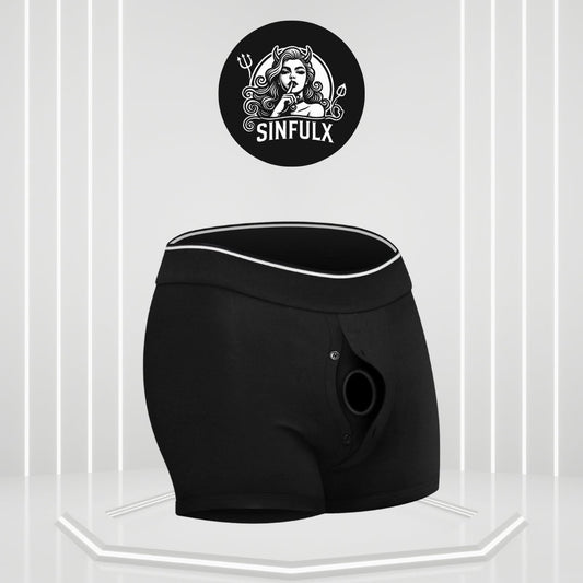 Comfort Fit Strap-On Harness Shorts-0