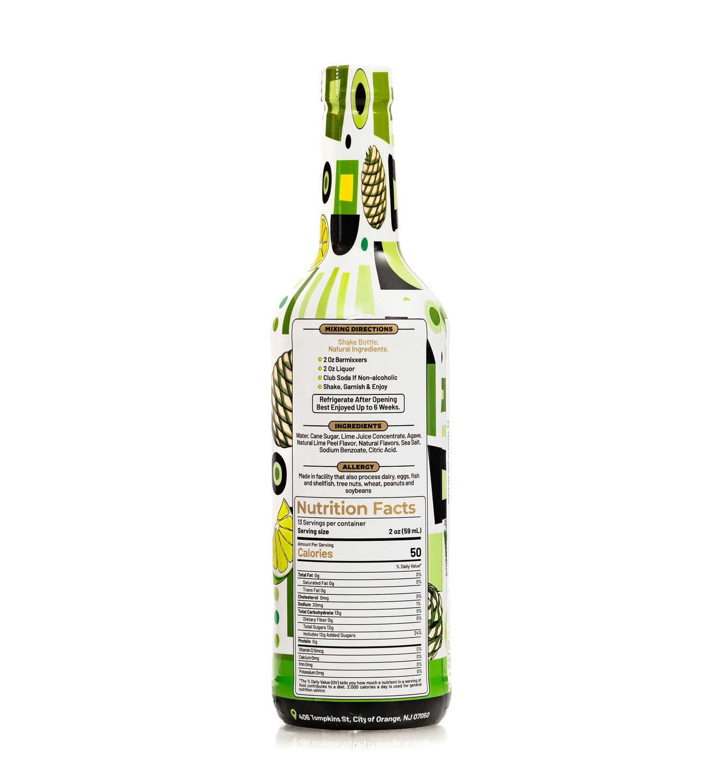 Agave Margarita Mixer – Handcrafted Citrus & Sweet Smoothness | BarMixxers-2