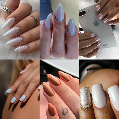 Akzentz - Gel-Play Pearlescent Powder Kit (6 x 1g)-3