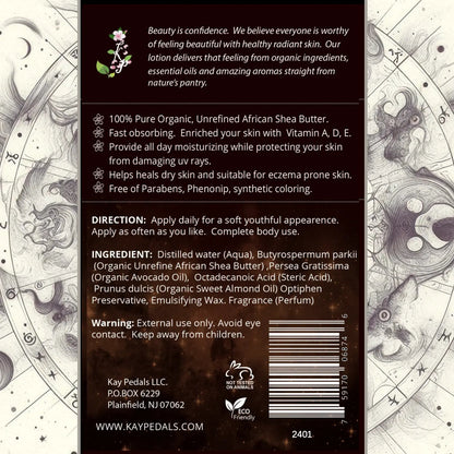 Amber Body Lotion ( Original ) | Organic Body Cream | Shea Butter Lotion | Scented Lotion | Almond Body Lotion | Fragrance Lotion-2