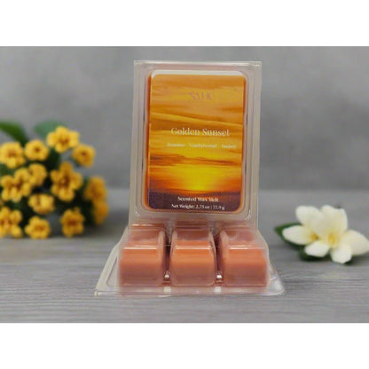 Amber and Musk Scented Wax Melts-3