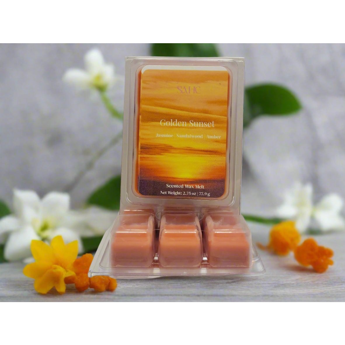 Amber and Musk Scented Wax Melts-2