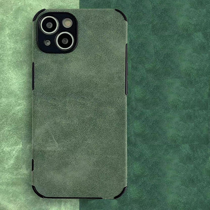 Anacotte Luxeium Ultra-thin Suede with silicon Phone Case-3