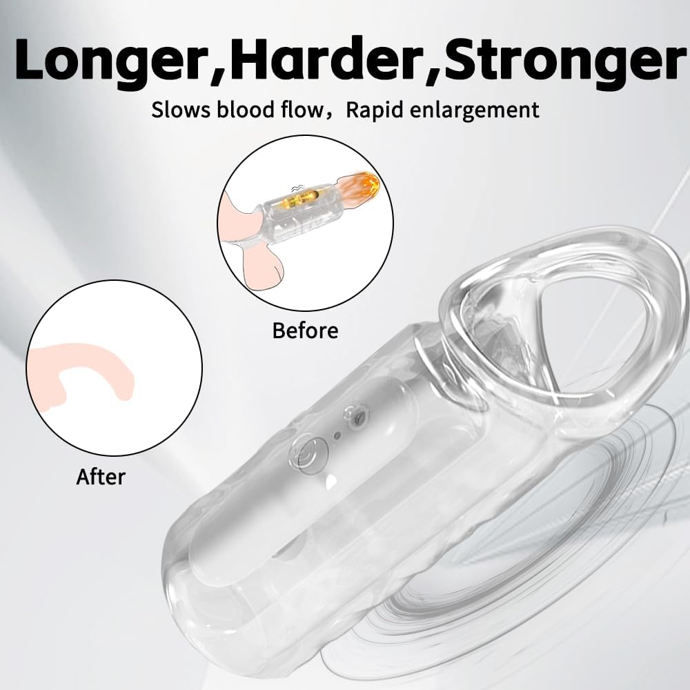 ApexThrill Vibrating Penis Sleeve-3