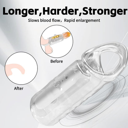 ApexThrill Vibrating Penis Sleeve-3