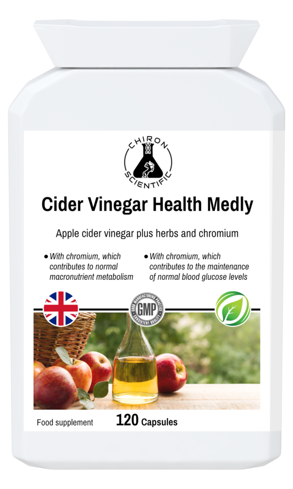 Apple Cider Health Medley Product Label