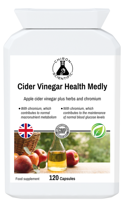 Apple Cider Health Medley Product Label