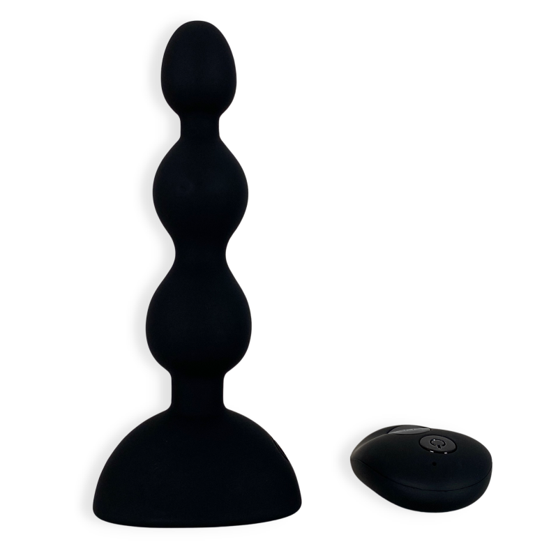 Vibrating anal beads