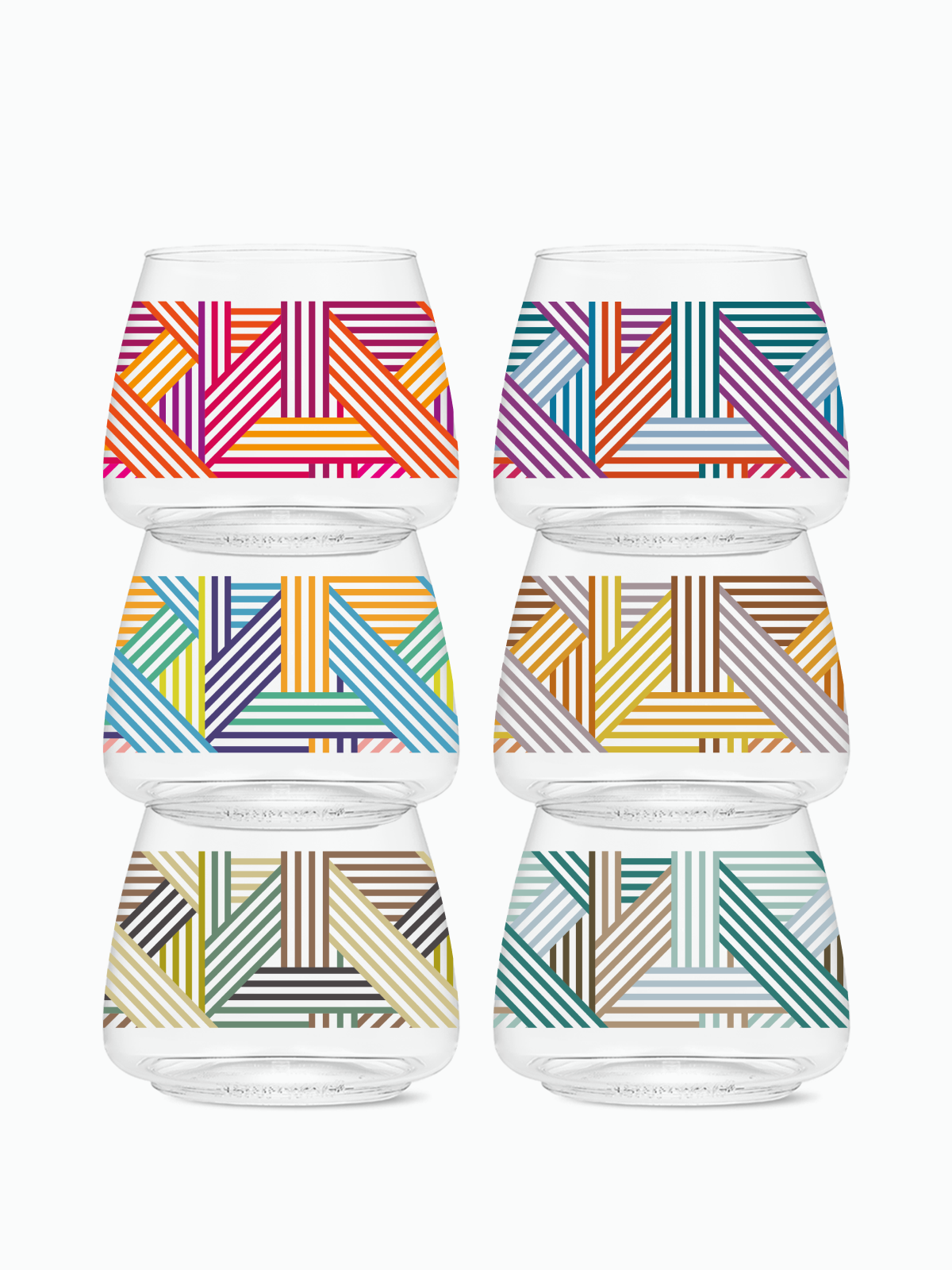 Art Deco Lines - POP 12oz Rocks-0