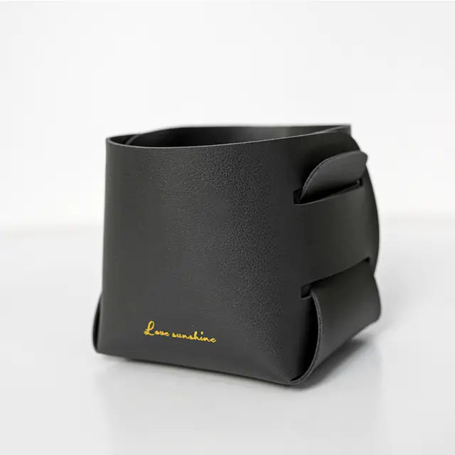 Desktop Storage Basket for Pens, Earphones, and Cosmetics