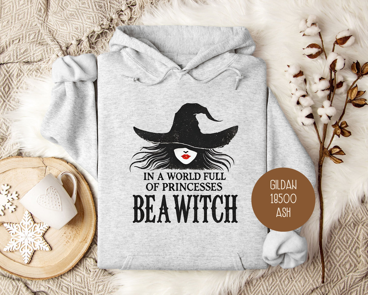 In a World Full of Princesses Be a Witch Hoodie-2