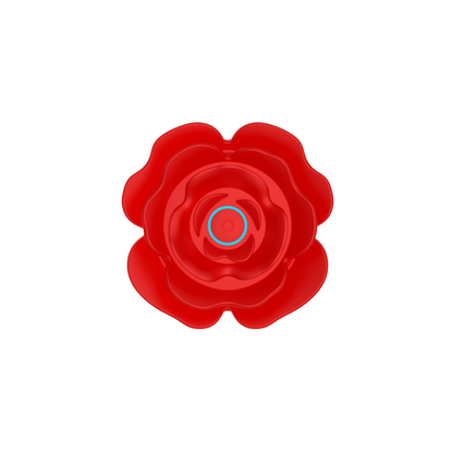 Augusta - The Rose Butt Plug - Best Rose Anal Plug | V For Vibes