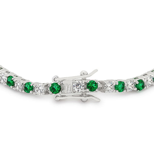 Evergreen Tennis Bracelet-0