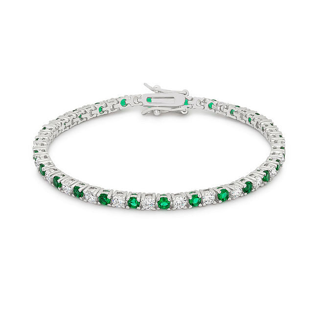 Evergreen Tennis Bracelet-1