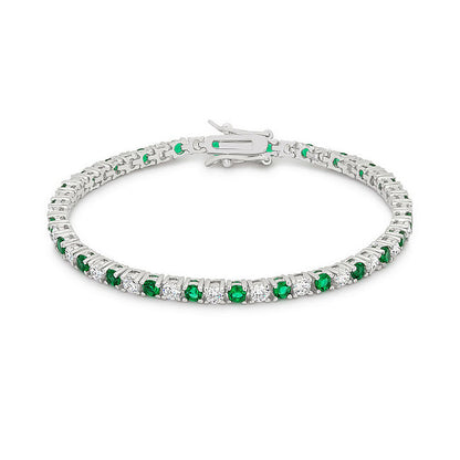 Evergreen Tennis Bracelet-1