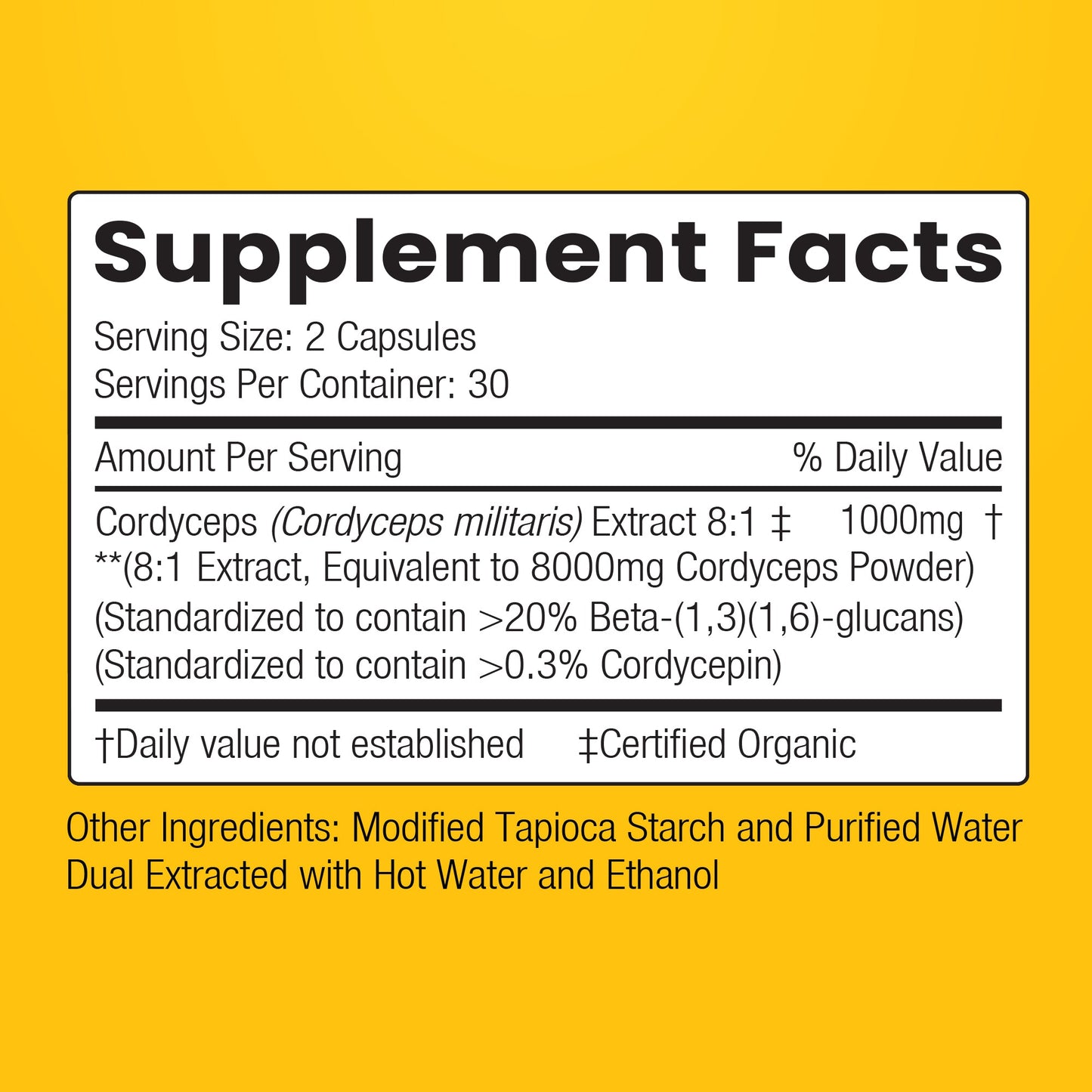 Cordyceps Mushroom 8:1-1