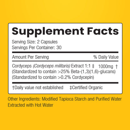 Cordyceps Mushroom 1:1-1