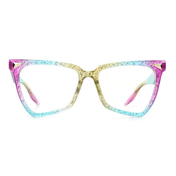 Jenavia - Women Fashion Cat Eye Blue Light Blocking Glasses-3