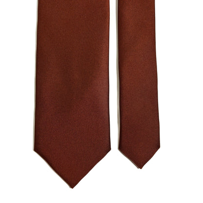 Cream Yellow English Printed Twill Silk Tie-2