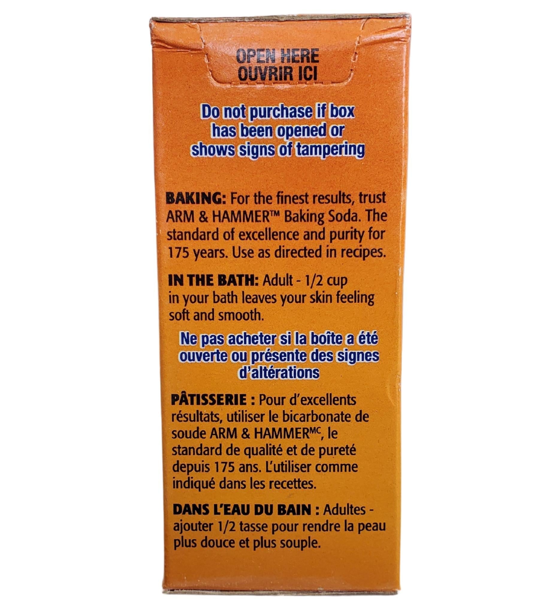 Arm & Hammer - Baking Soda - [6x4x500 g] - Canadian Distribution-4