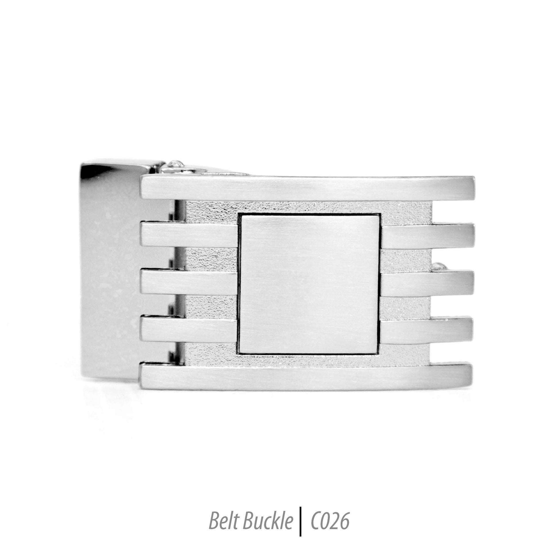 Ferrecci Men's Stainless Steel Removable Belt Buckle - C026-0