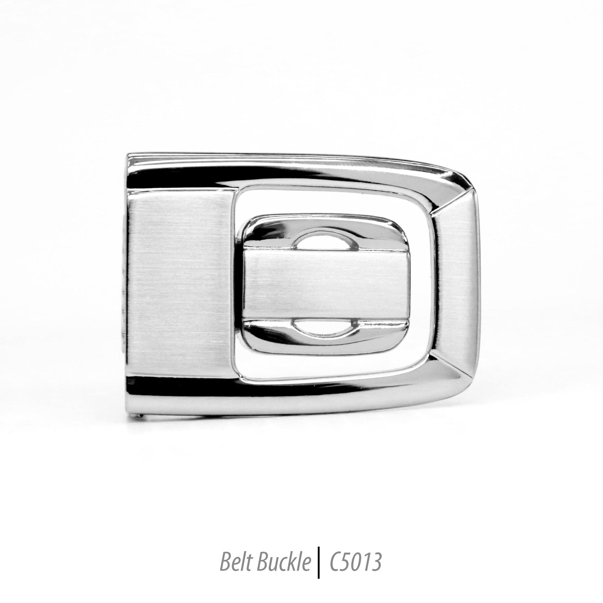 Ferrecci Men's Stainless Steel Removable Belt Buckle - C5013-0